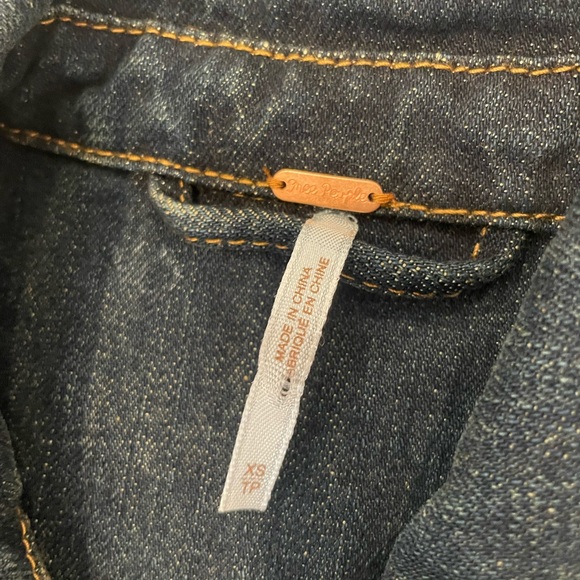 Free People Denim Trench Coat - Picture 16 of 16